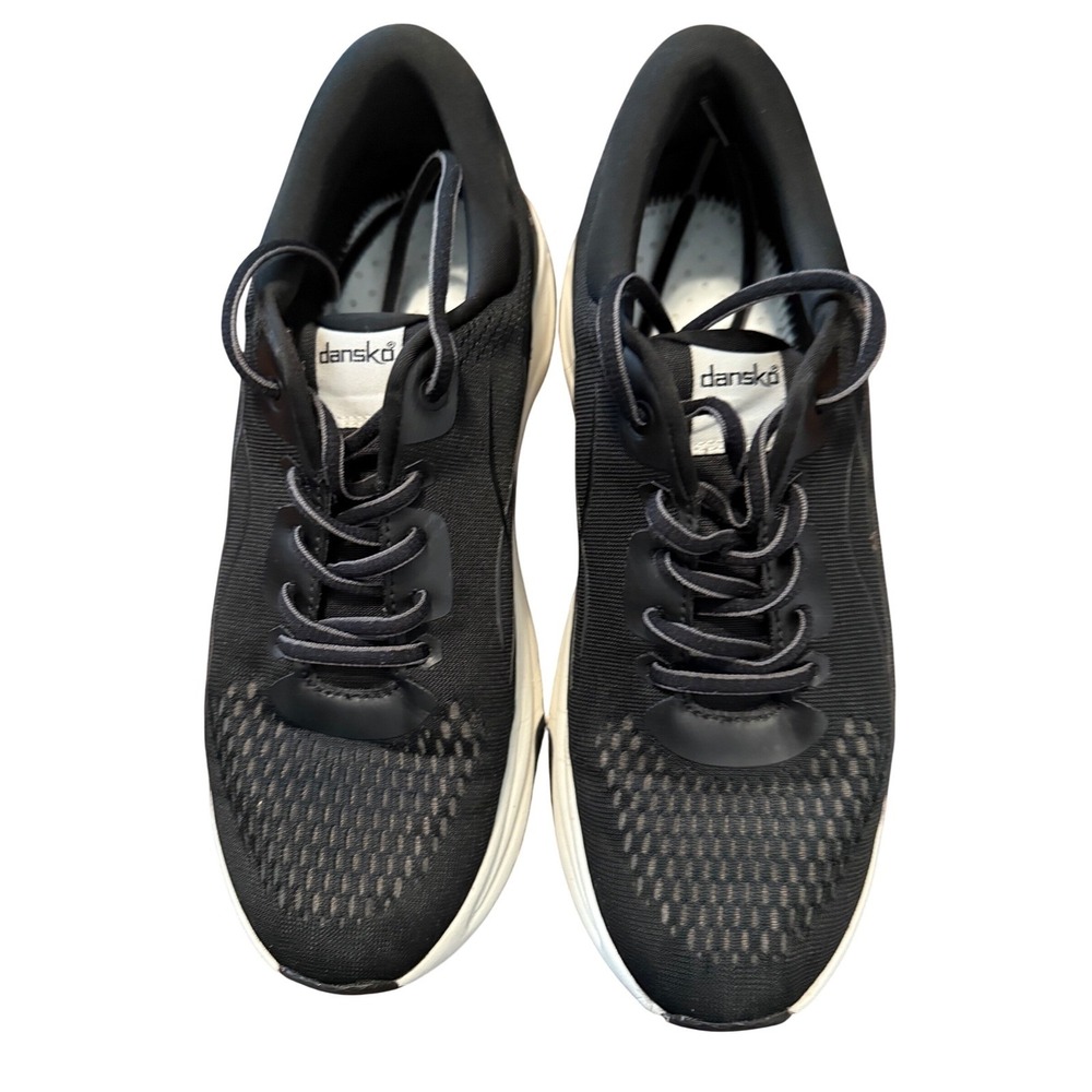 Dansko Propel Women's Walking Running Shoes Sneakers Black White Size 41